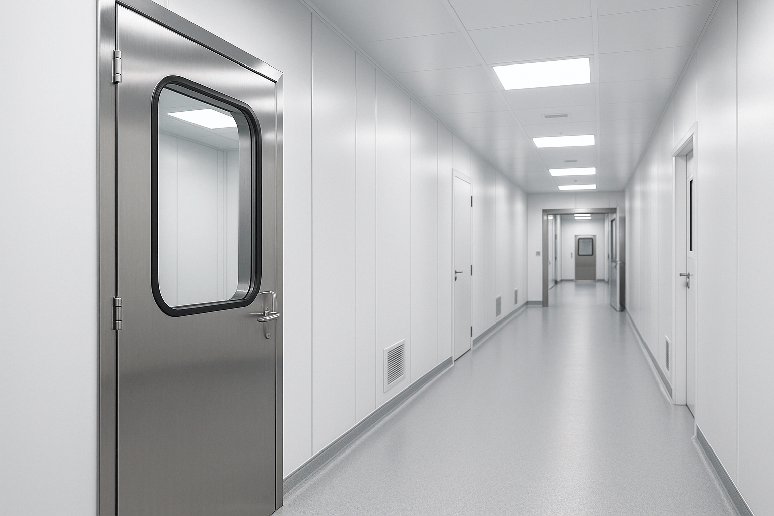 hygiënisch ontwerp cleanroom